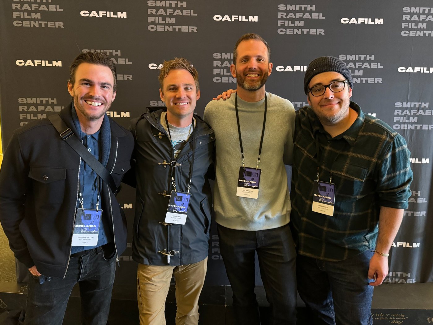 NJAG team at Smith Rafael Film Center — Doclands